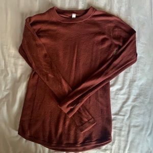 Lululemon Sit in Lotus Merino wool sweater